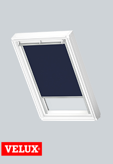 Roller (Blackout), 1100 Dark Blue - VELUX Loft Blind
